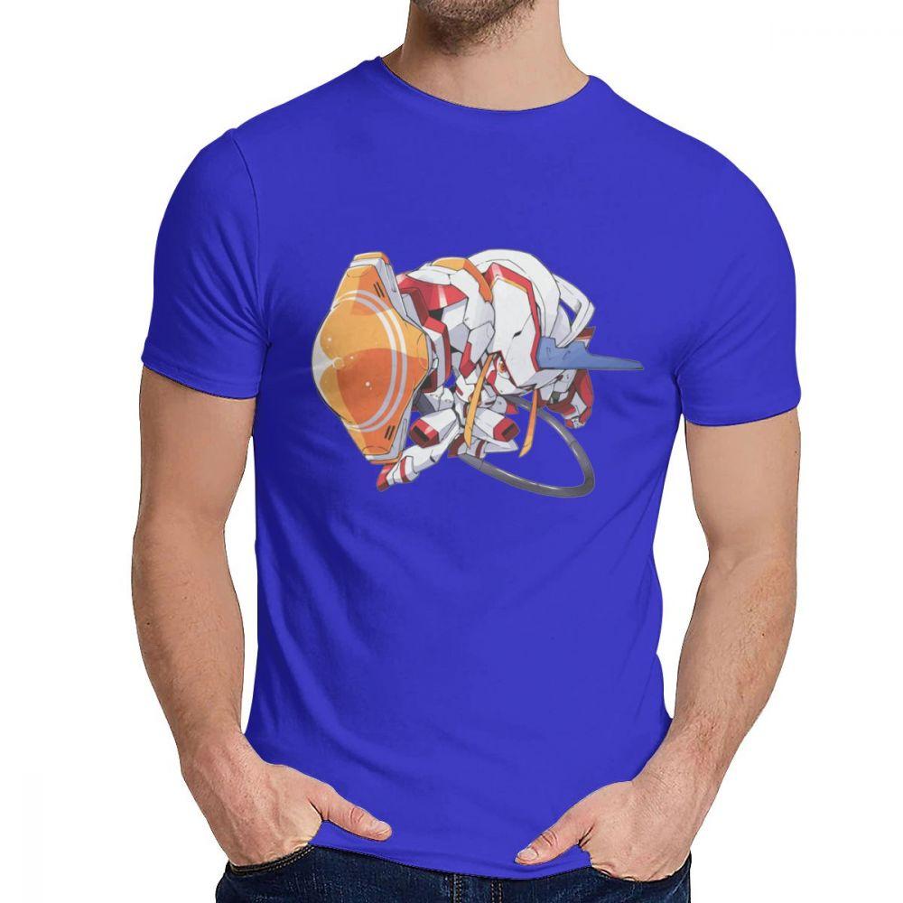 Vintage Darling In The Franxx Kentaro Yabuki Homme Tee Shirt Unisex Stylish Pure Cotton Camiseta Round