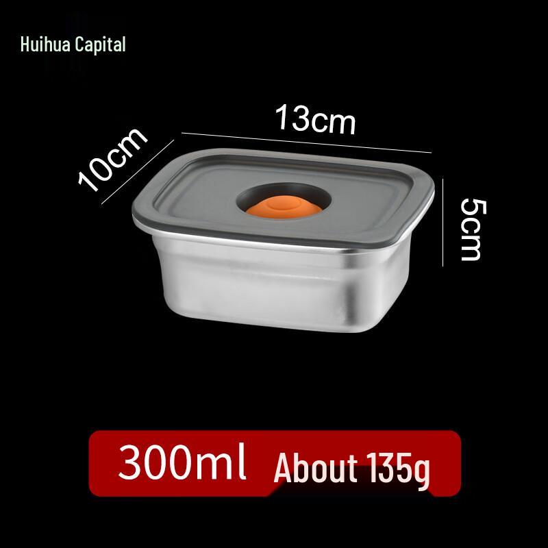 HUIHUADU 304 Stainless Steel Airtight Food Storage Container