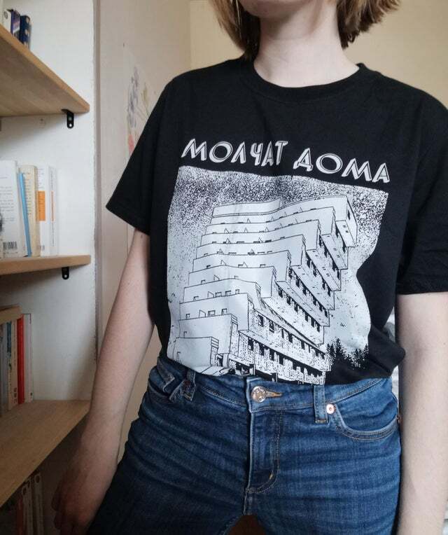 SALE Molchat Doma Punk band t-shirt gift for fan graphic t-shirt Unisex T-Shirt S