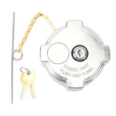Aluminum Locking Diesel Fuel Cap With Keys 03?37017?002 Replacement for Freightliner Cascadia