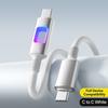 Dual Type C PD 120W USB C to C Fast Charging Cable Data Cord type-C Quick Charging for MacBook iPad iPhone 17 16 Samsung Xiaomi