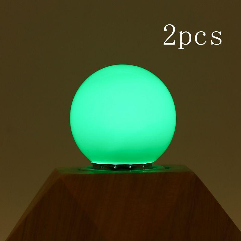 2 Stück/Los 1W Bunte LED-Glühbirne E27 220V Lampe Rot Gelb Blau Grün Rosa Orange Weiß Weihnachten Hochzeit Nachtlicht für Schlafzimmer