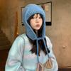 Autumn And Winter Able Ear Protection Warm Lei Feng Hat Ladies All-Match Knitted Wool Hat