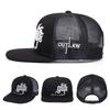 Flat Brim Peaked Cap Embroidery Snapback Hat Fashion Baseball Cap  Outdoor Sports