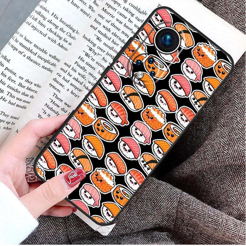 Food Sushi Case For Honor Magic 5 6 7 8 Pro Honor Win RT X9d X9c X9b X9a X8c X8b 50 70 90 400 200 Lite