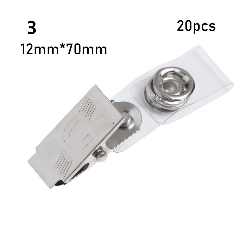 Retractable Reel Skipping Metal Pull Kawaii Clips ID Card Badge Card Holders Lanyard Clip