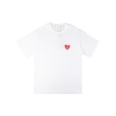 MLB Heart Overfit Straight Fit T Shirt Unisex White Recommendation 31TSH1131-50W