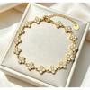Vierblättriges Kleeblatt Exquisites Luxusarmband für Damen Zugänglicher LuxusKlassisches Damenarmband