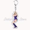 Popular American Singer Acrylic Keychain for Accessories Bag Pendant Key Chain Ring Keychains Jewelry Creative Fans Gifts
