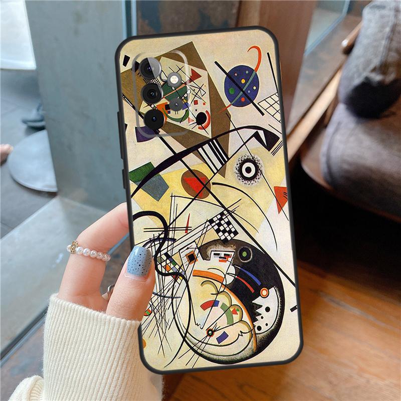 Wassily Kandinsky Abstract Phone Case For Samsung Galaxy A54 A34 A14 A13 A33 A53 A73 A12 A22 A32 A52 A72 A51 A71 Cover Coque