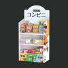 Miniature Cute Drink Food Supermarket Store Shelf Dollhouse Accessories Pretend Play Furniture Cabinet Shelf Kitchen Gift