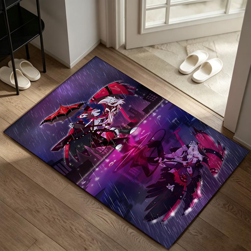 hazbin hotel A rug suitable for office chair areas living rooms and computer desks perfect for home offices and an ideal holiday gift