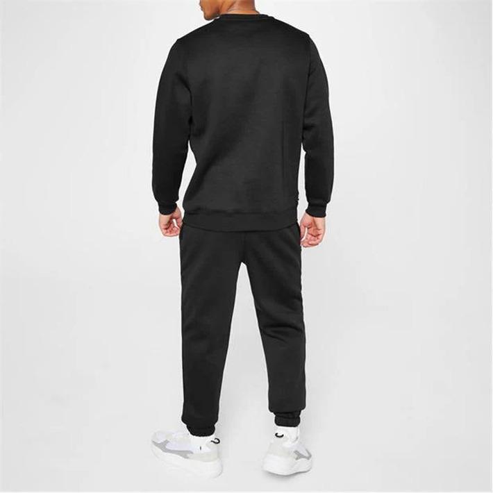 Lonsdale Men's Black Essential Sweatshirt, Size XXL