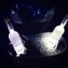 1PCS LED Bottles Coaster Lamps 6cm Luminous Cup Stickers Lights for Bar KTV Wedding Party Cocktail Drink Cups Vase Decoration