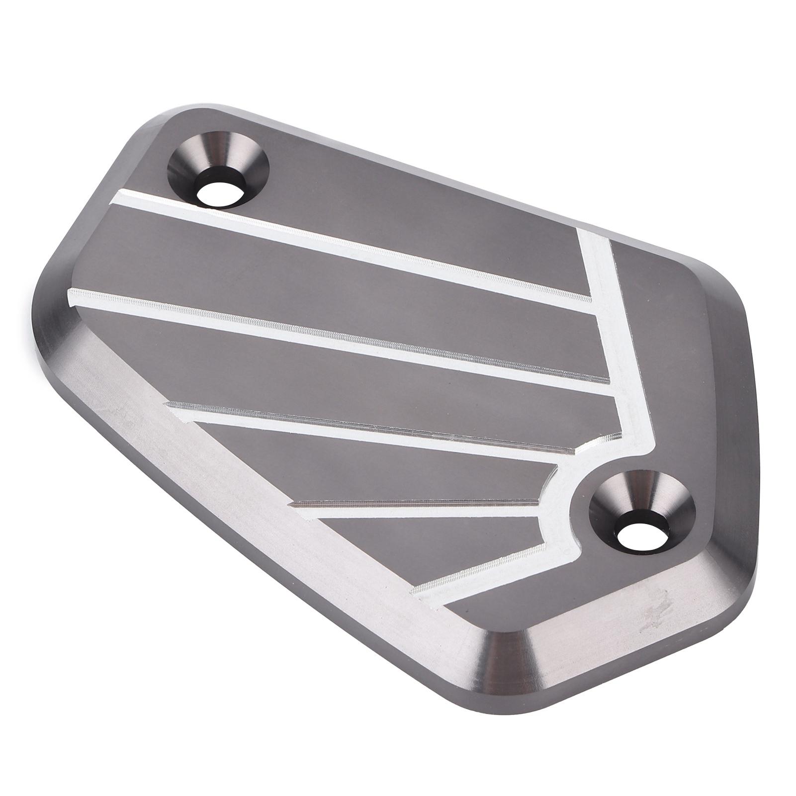 

Front Brake Fluid Reservoir Cap Guard Aluminum Alloy Fit for Honda CB1000R 20192020Titanium серебряный