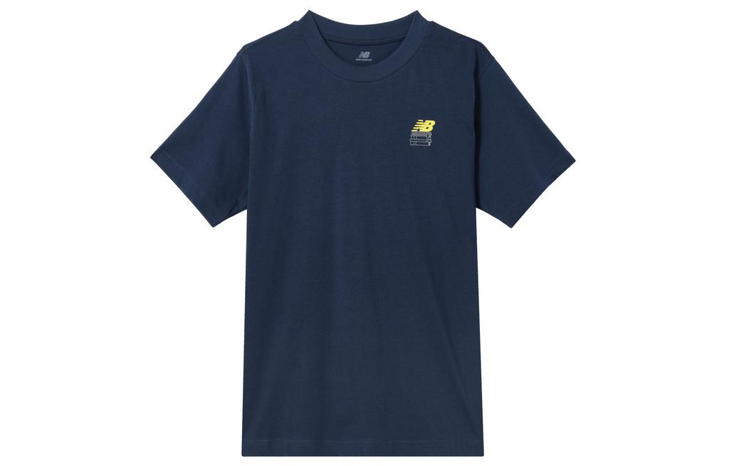 Men's T-Shirt New Balance T Shirt Men's Marine Blue