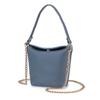 New leather women's chain change bag multi-functional lipstick storage bag creative hand carry mini bucket bag versatile