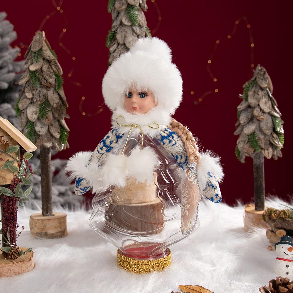 Christmas Kids Toys Xmas Home Table Decorations Candy Bag Candy Bucket Package Happy Halloween Ghost Festival Party Decor Gifts