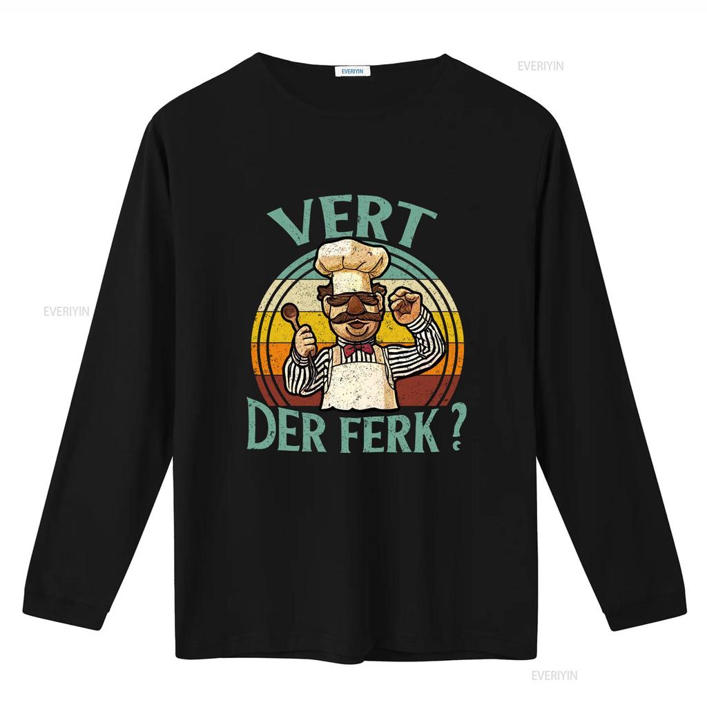 Swedish Chef Retro Design T Shirt for Men S 5XL Fast Shipping vintage Washed Comfortable Versatile Stretched