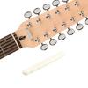 Bone Guitar Bridge for 12 String Folk Acoustic Guitar Guitar Bridge Saddles Nut Replacements for Guitar Accessories