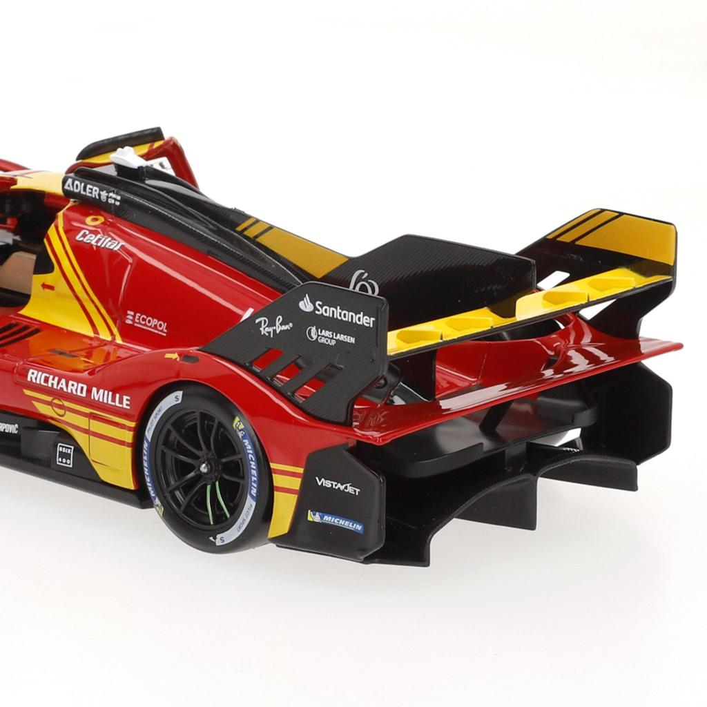Bburago 2024 Model Scale Ferrari 499P Turbo V6 Team Ferrari AF Corse 2024 Le Mans 24 Hours Winner Red Race Sports Car Miniature Diecast Model Car 1/24