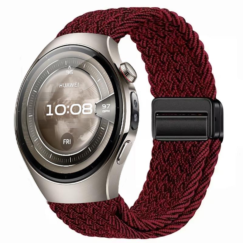 20mm 22mm Nylon Strap for Huawei Watch 5 GT5-4-3 46mm Magnetic Bracelet Wristband Samsung Galaxy Watch 7 6 5 4 40mm 44mm Correa
