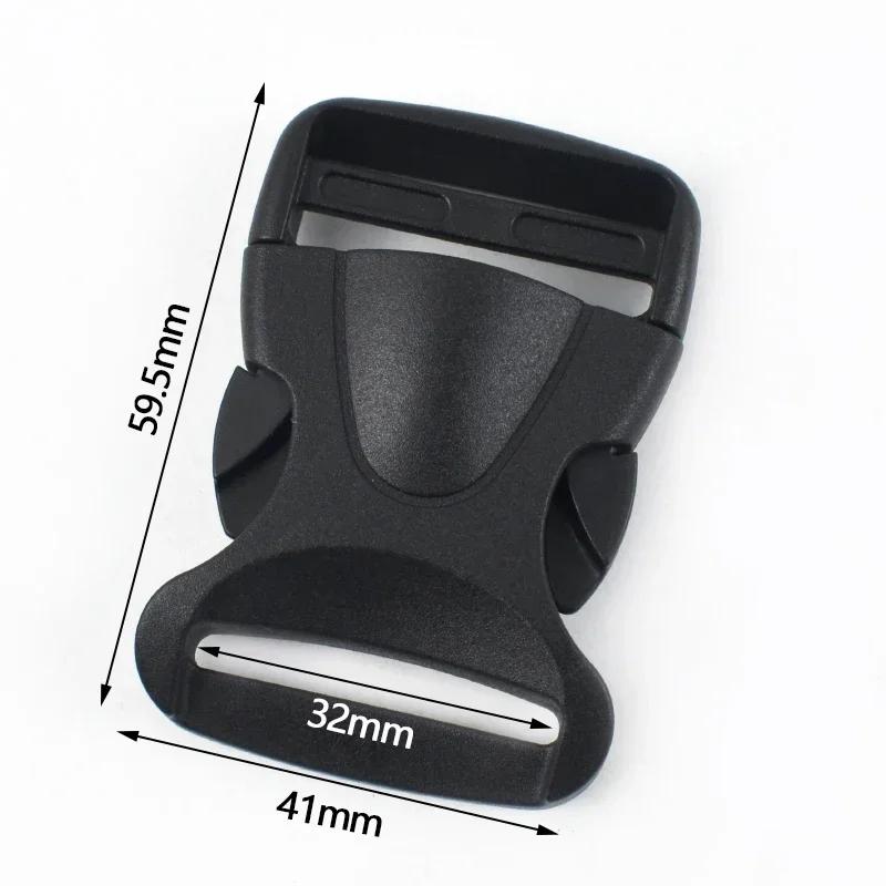 5-20Pcs 20/25/32/38mm Plastic Side Release Buckles Backpack Straps Safety Buckle Dog Collar Adjust Clasps Carabiner Accessories