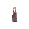 New MICHAEL KORS Eliza Series Leather Tote Combo Bag, Shoulder Bag, Crossbody Bag, Handbag Extra Small Women's Dark Brown 30S3GZAT0V-BRN-ACORN