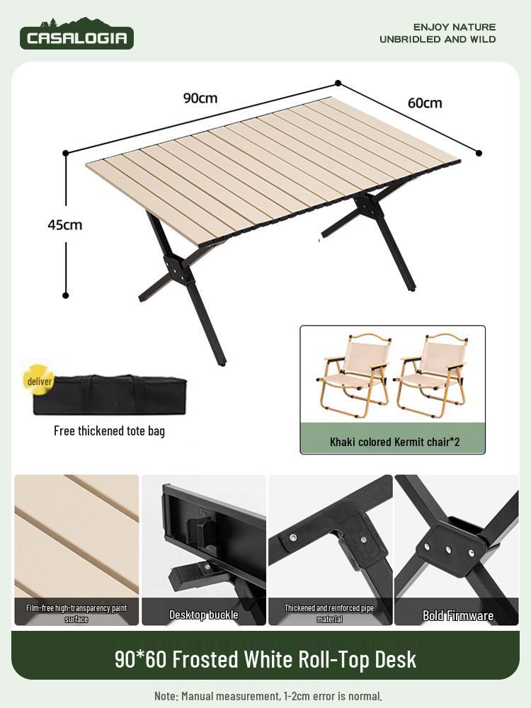 Boguwen Tianji Tragbarer Klapp-Outdoor-Stuhl für Camping, Picknicks, Strand und Imbissstände - Kermit-Stil