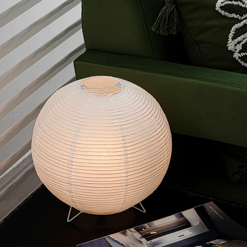 1PC Eco-Friendly Nordic Lighting Paper Lantern Table Lamp Scandinavian Paper Lantern Bedroom Decor