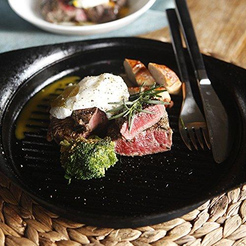 Sori Yanagi Nanbu Ironware Grill Pan with Simple D