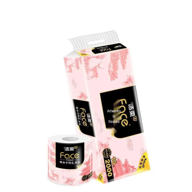 Jie Rou Jinhui Fanghua 4-lagiges Toilettenpapier