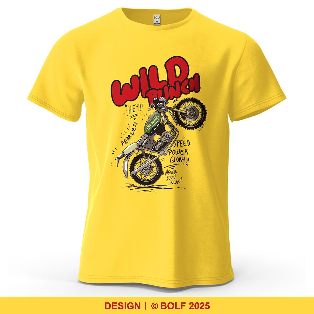 Motocross Style Printed Men's T-Shirt Oversized Extreme Vibrant Graphic Tees for Women Tops Tees Casual Streetwear