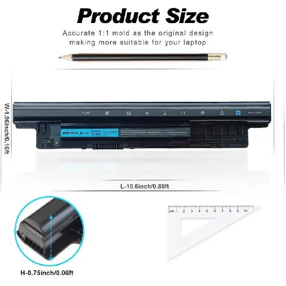 SKOWER 40Wh XCMRD Battery For Dell Inspiron 15 3521 3531 3537 3541 3542 15R 5537 5521 14R 3421 3437 5421 5437 Vostro 2421 2521