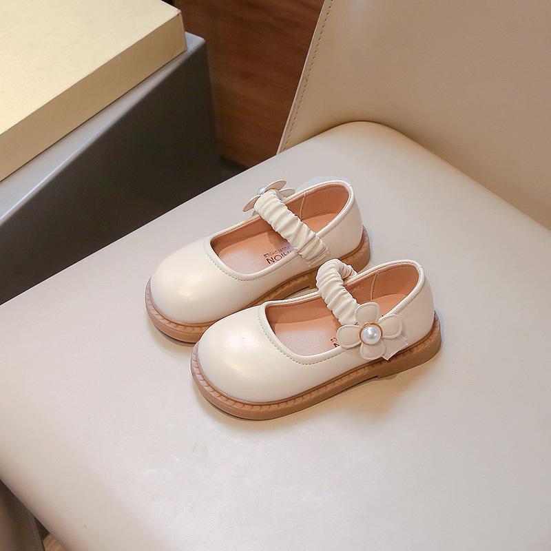 Simple Style Kids Oxfords For Girl Soft PU Leather Shoes Spring Autumn School Girls Casual Shoes Performance Flats