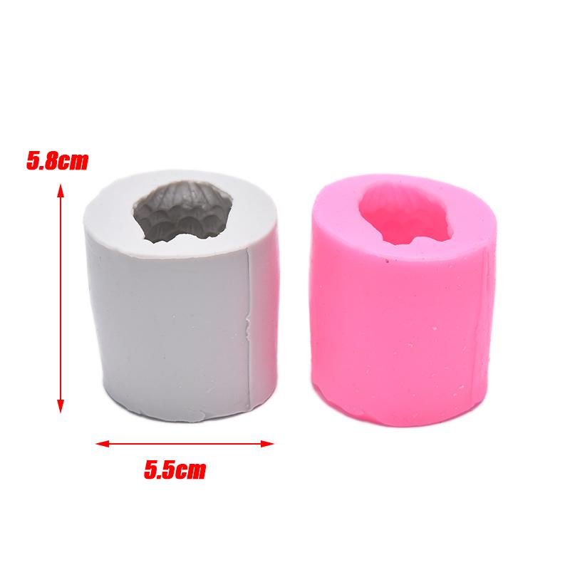 3D Owl Animal Silicone Soap Mold Resin Clay Candle Molds Cake Decorating Tools