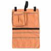 Multifunction Hanging Storage Bag Khaki Space Saving Bag Durable Multi Pocket Bag  For Camping