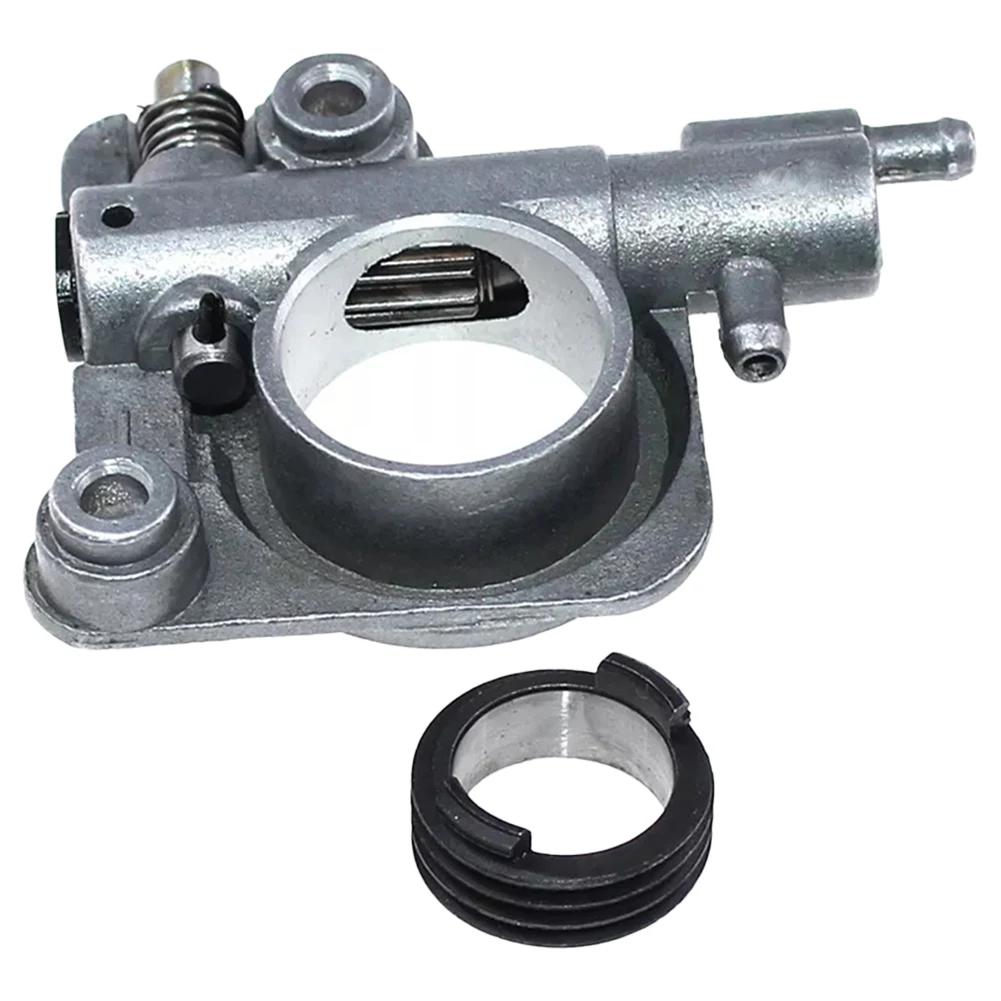 

1 комплект Автоматична мастильна збірка Автоматичний масляний насос з черв яком для бензопил Echo CS-2600ES CS-2700ES CS-330MX4 Покращення продуктивності China Mainland