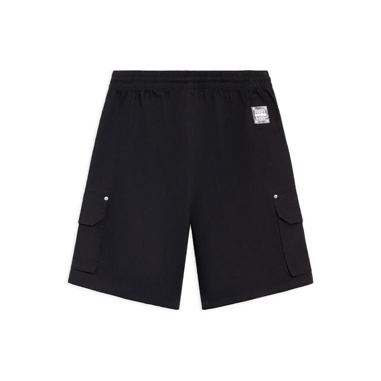 Li Ning Cargo Shorts Men's Black Moderate AKSS361-2