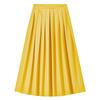 Shangdubila Women's Dopamine A-Line Pleated Midi Skirt