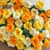 All-season Blanket Bouquet Rose Craft Set Crocheted DIY Flowers Crocheting Kit Floral Snuggle-worthy Gift