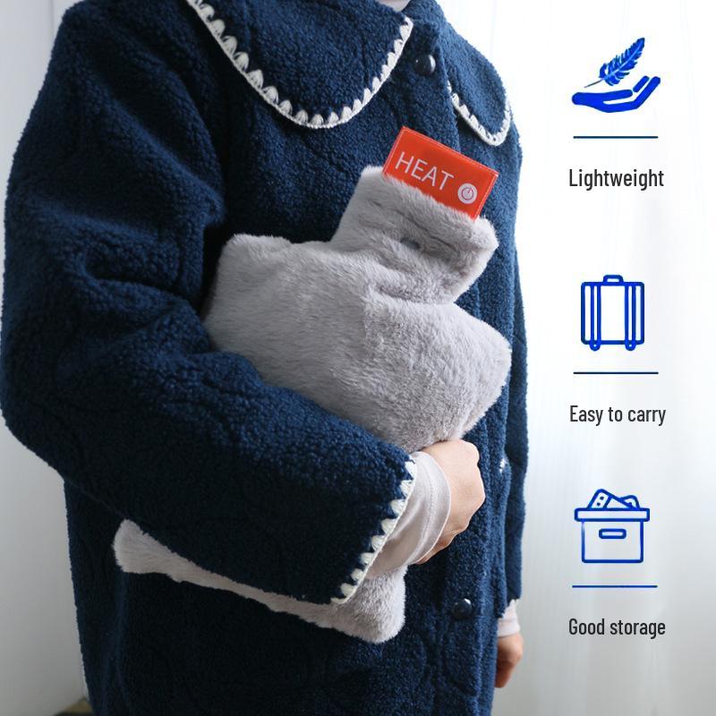 USB Heated Hand Warmer & Back Pillow – Electric Cushion for Winter
