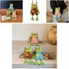 Childrens Cartoon Knit Crossbody Bag With Frog Exterior Design For Daily Use