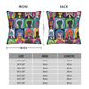 Darias Warhol Square Pillow Covers Polyester Home  Cushion Cover Cute Decor Throw Pillow Case 45*45