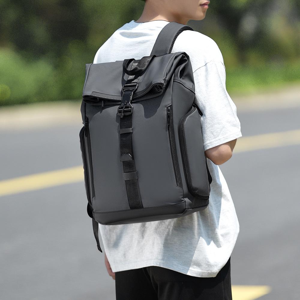 Simple and Fashionable Backpack Casual Backpack Lightweight College Student Commuting Bag Business Trip Business Computer Bag