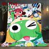 Keroro 2D Flat Pattern Flannel Blanket High Quality All Seasons Warmth and Comfort Perfect for Christmas Gifts.SMT0917519