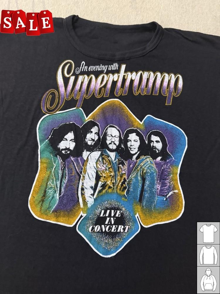 

New Supertramp Fantasy Concert Gift For Fans Men All Size Shirt TH556 Unisex T-Shirt XXL