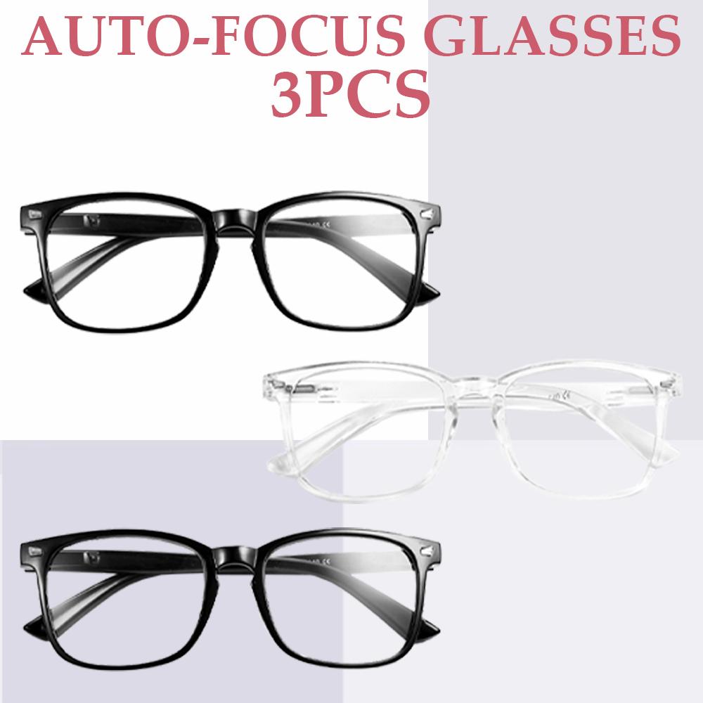 1/2/3/4/5PCS VOPHA Auto-Focus Reading Glasses Lightweight PC Frame Unisex Design | Ideal for Computer Use & Perfect Gift Choice