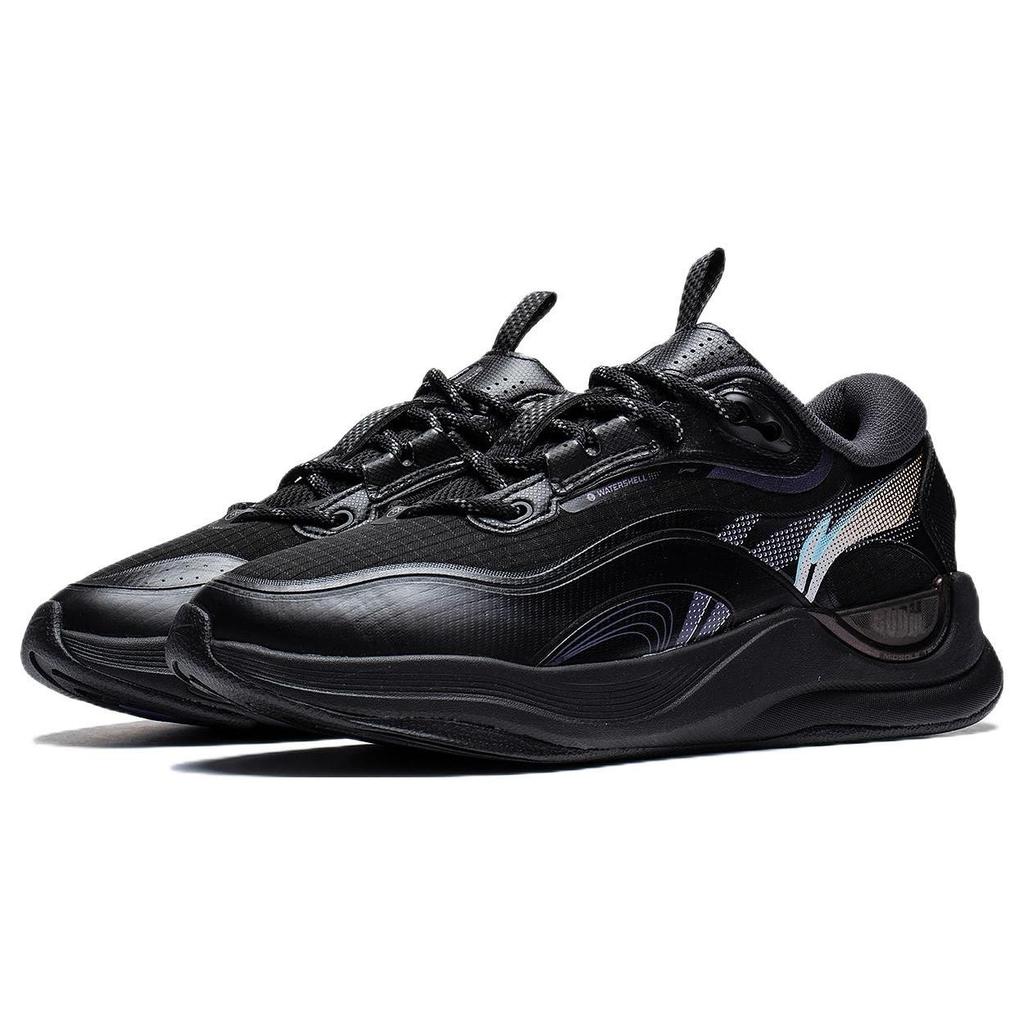 Li Ning Cloud Extreme Lightweight Rebound Low top Sports Casual Shoes Women's Black AGLS108-1