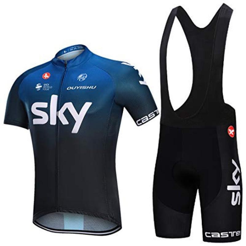 Men's and women's breathable short-sleeved Tour de France mountain road bike